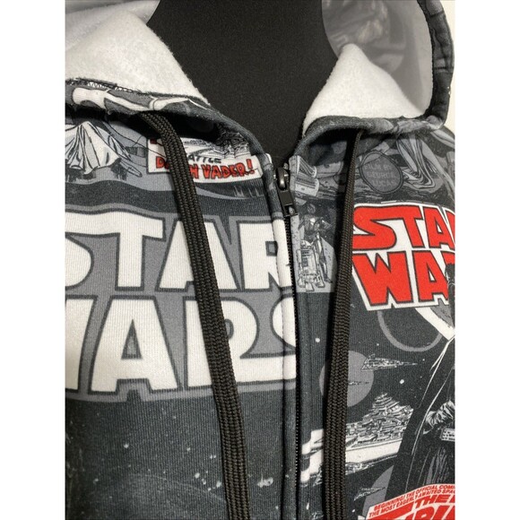 Star Wars Hoodie Mens XL Comic Book Space Fantasy Mythical Graphic - Picture 14 of 16